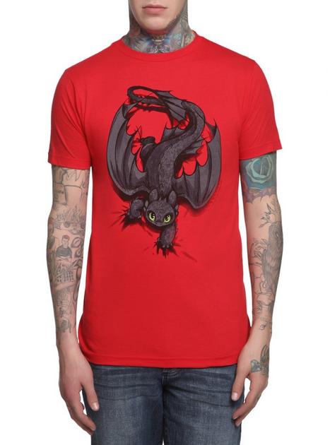 How To Train Your Dragon Night Fury X-ing T-Shirt | Hot Topic