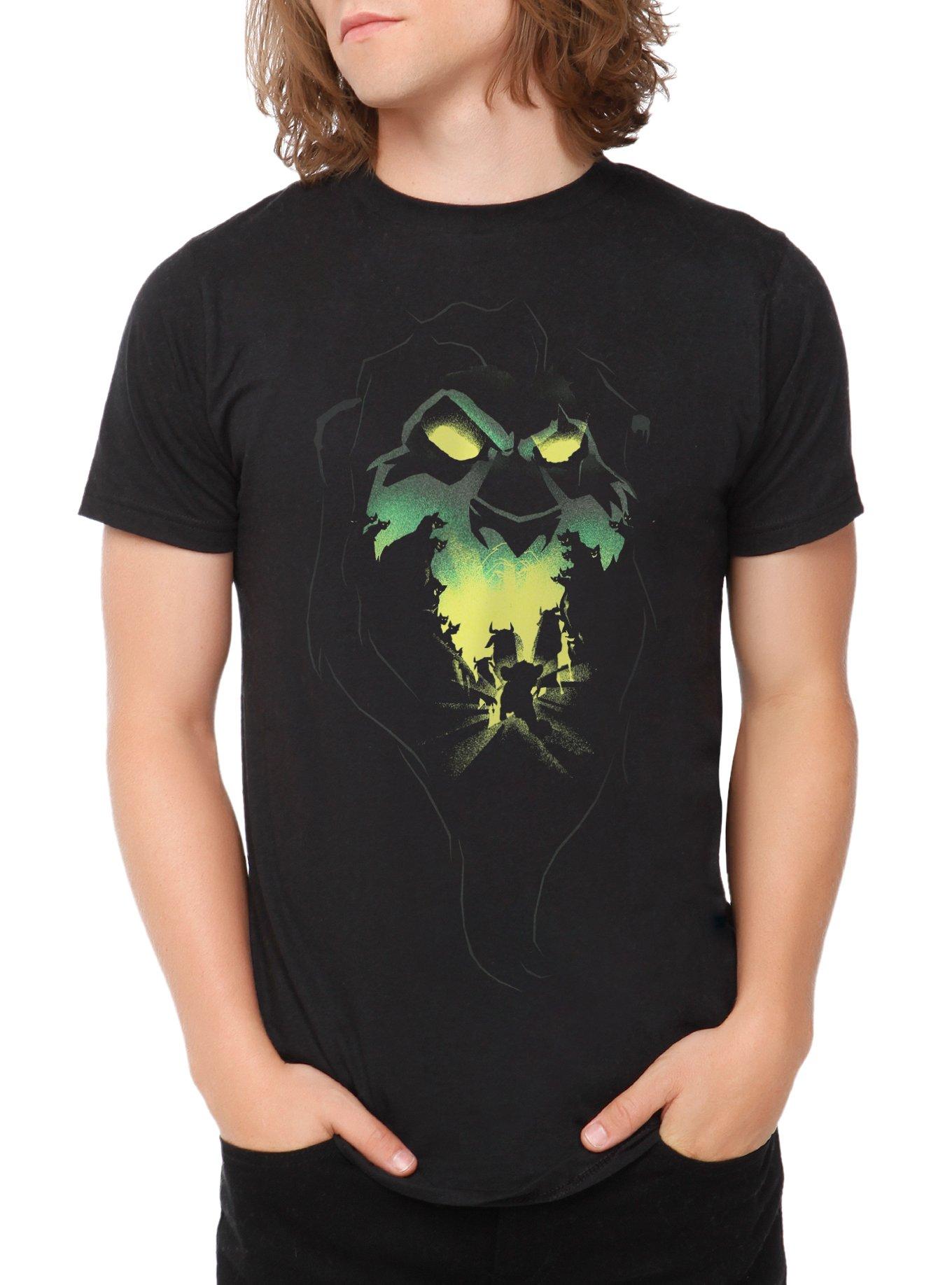 hot topic lion king shirt