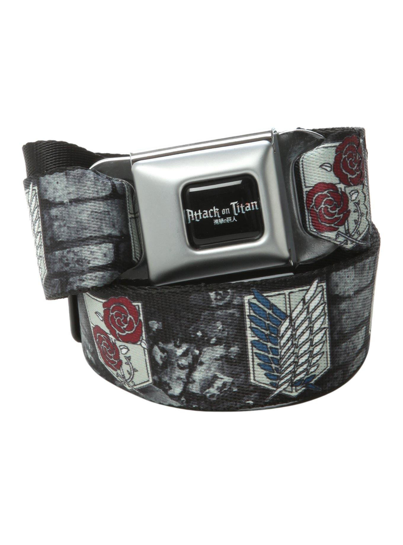 Attack On Titan Shields Seat Belt Belt, , hi-res