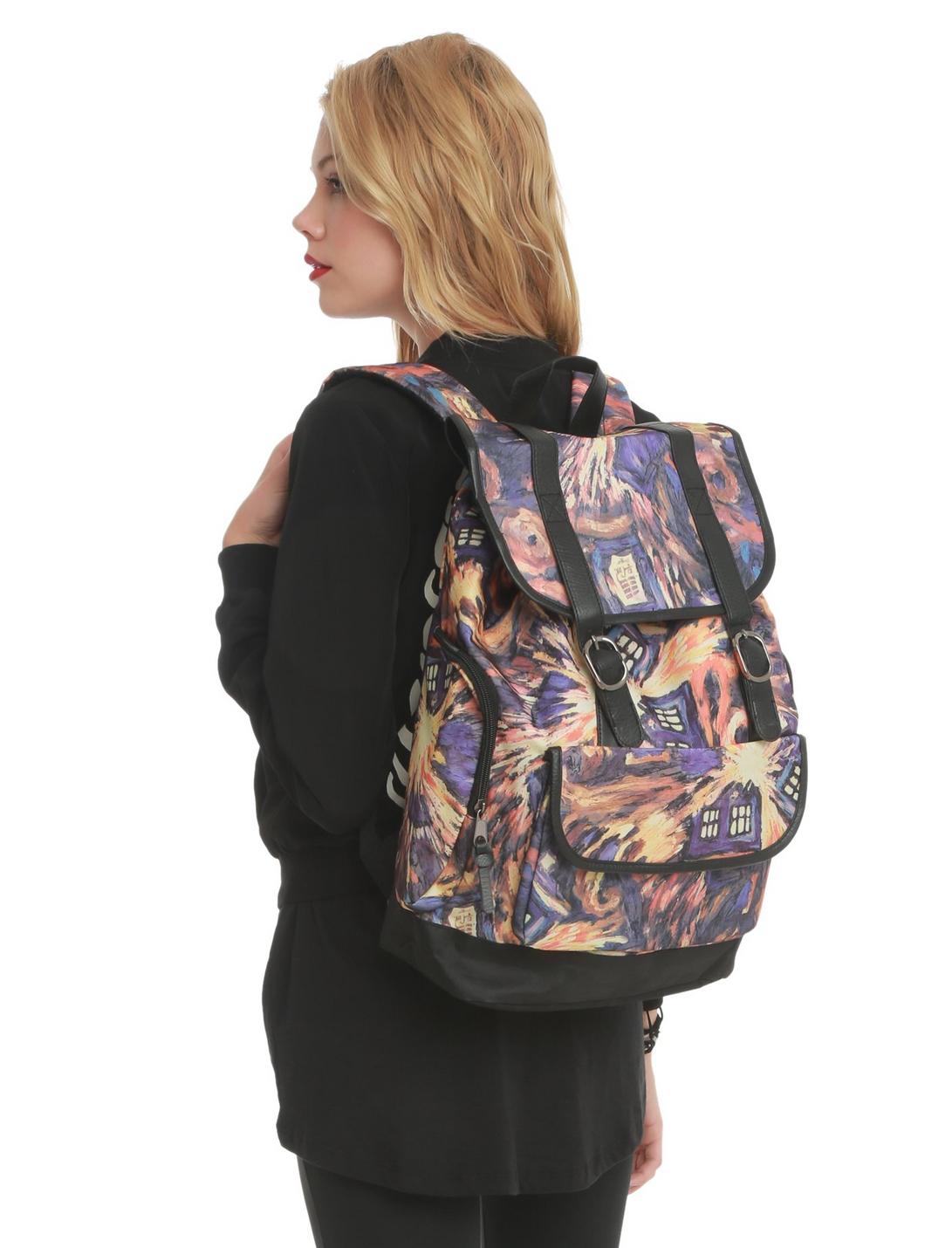 Doctor Who Exploding TARDIS Slouch Backpack, , hi-res