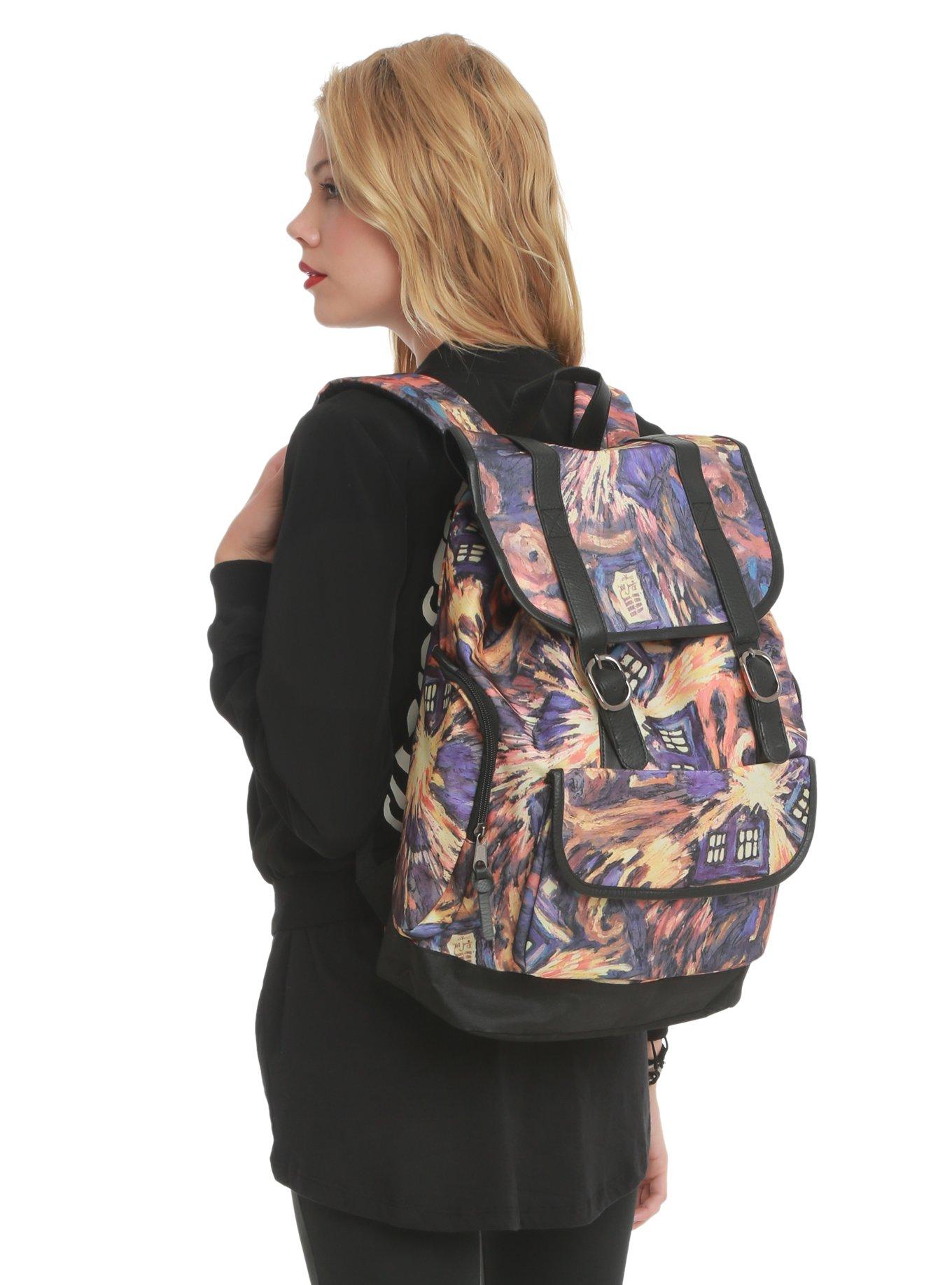 Doctor Who Exploding TARDIS Slouch Backpack, , hi-res