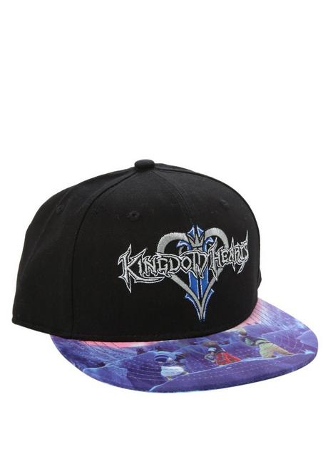 【レア】KINGDOM HEARTS 帽子(キャップ) Disney Kingdom Hearts Snapback Ball Cap | Hot Topic