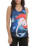 Disney The Little Mermaid Ariel Grotto Swim Girls Tank Top, BLACK, hi-res