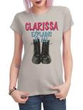 Clarissa Explains It All Combat Boots Girls T-Shirt, BLACK, hi-res