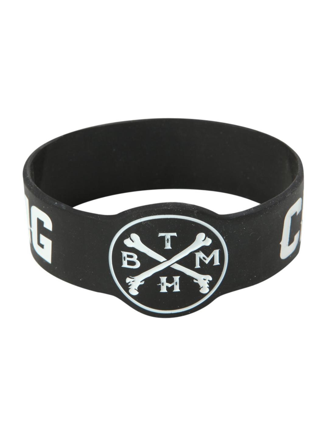 Bring Me The Horizon Crooked Young Rubber Bracelet, , hi-res