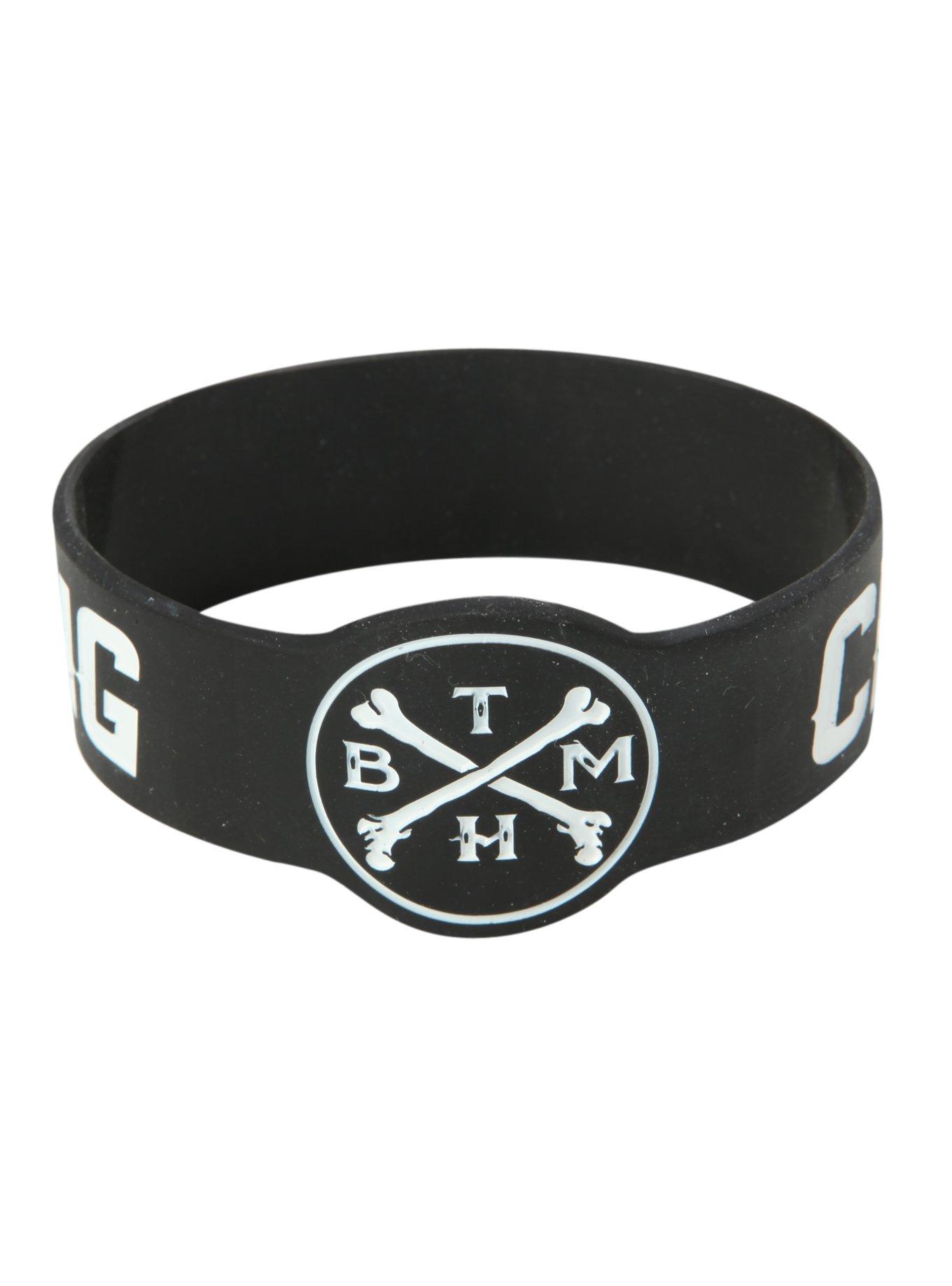 Bring Me The Horizon Crooked Young Rubber Bracelet, , hi-res