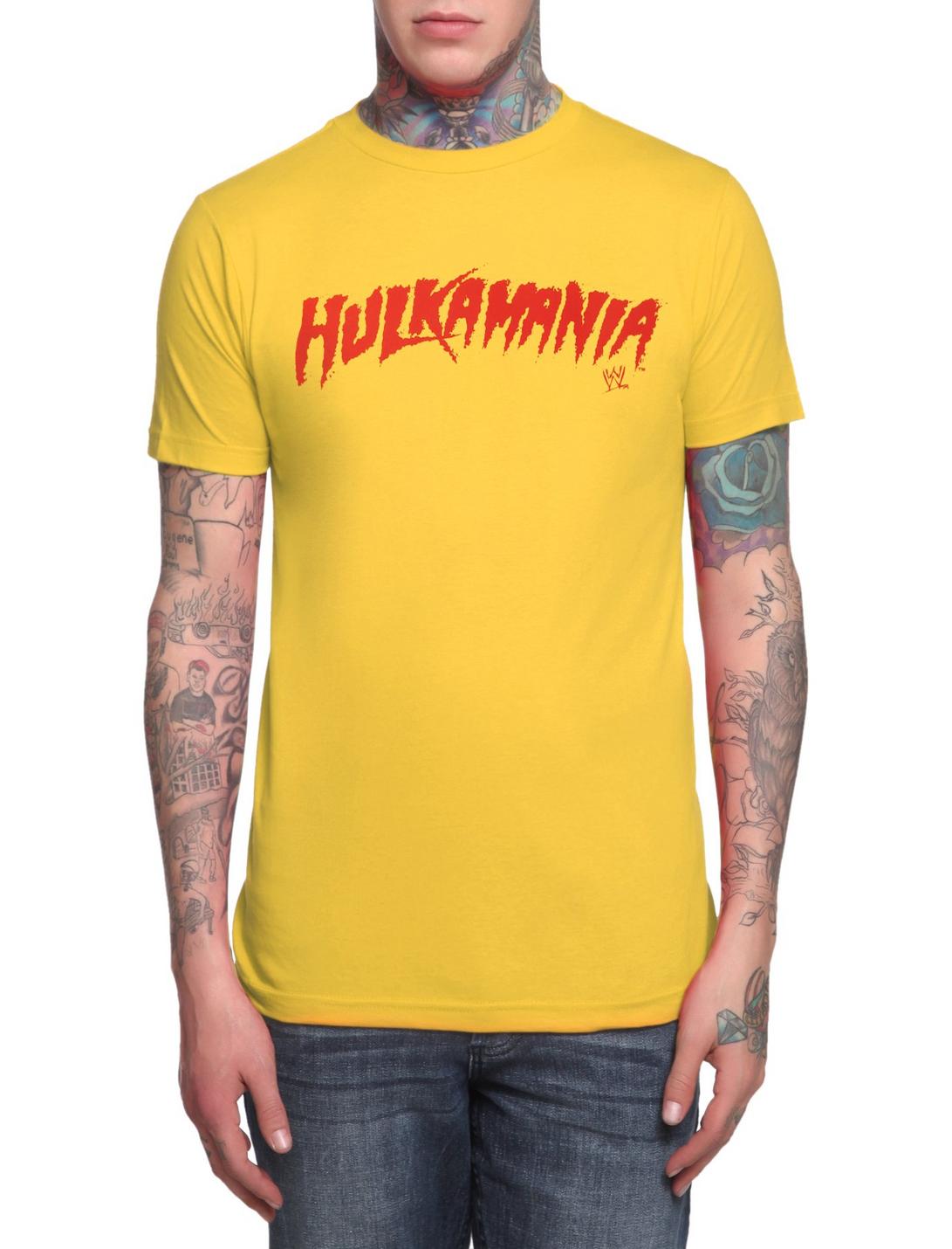 WWE Hulk Hogan Hulkamania T-Shirt, BLACK, hi-res