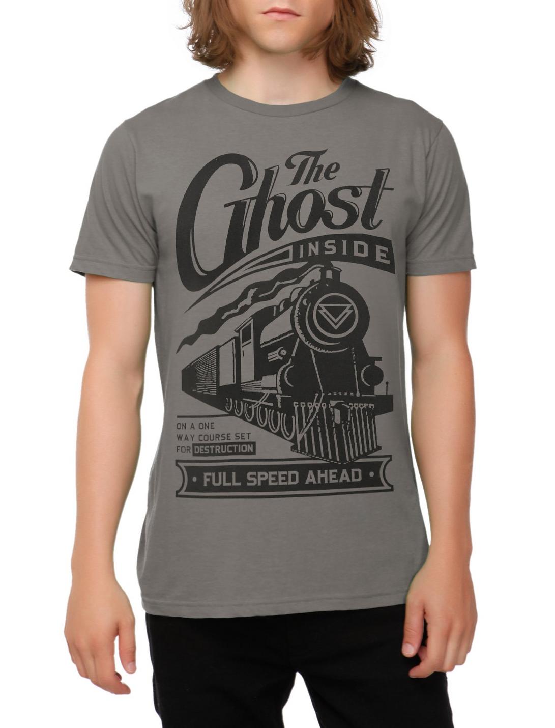 The Ghost Inside Engine 45 Slim-Fit T-Shirt, BLACK, hi-res