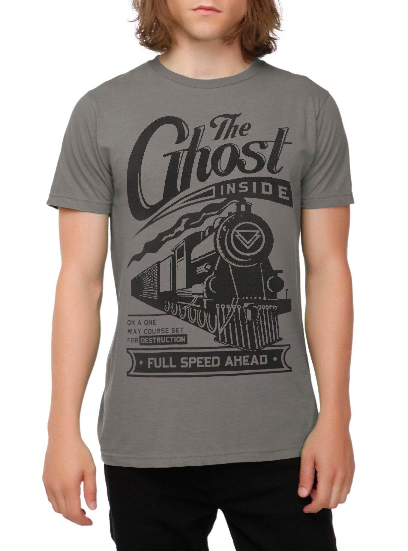 The Ghost Inside Engine 45 Slim-Fit T-Shirt, BLACK, hi-res