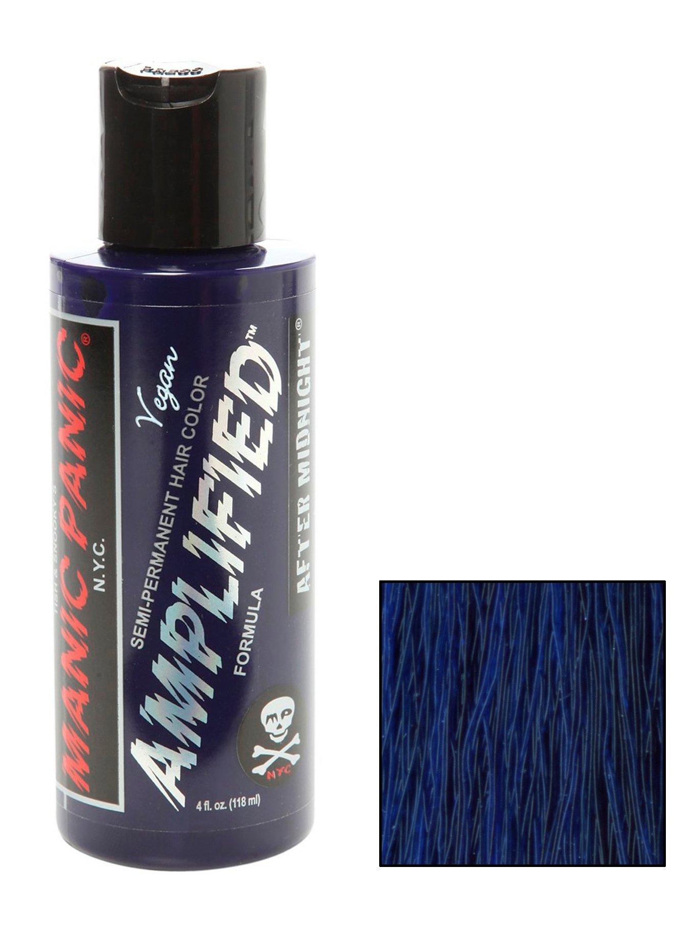 Manic Panic Amplified SemiPermanent After Midnight Hair Dye Hot Topic