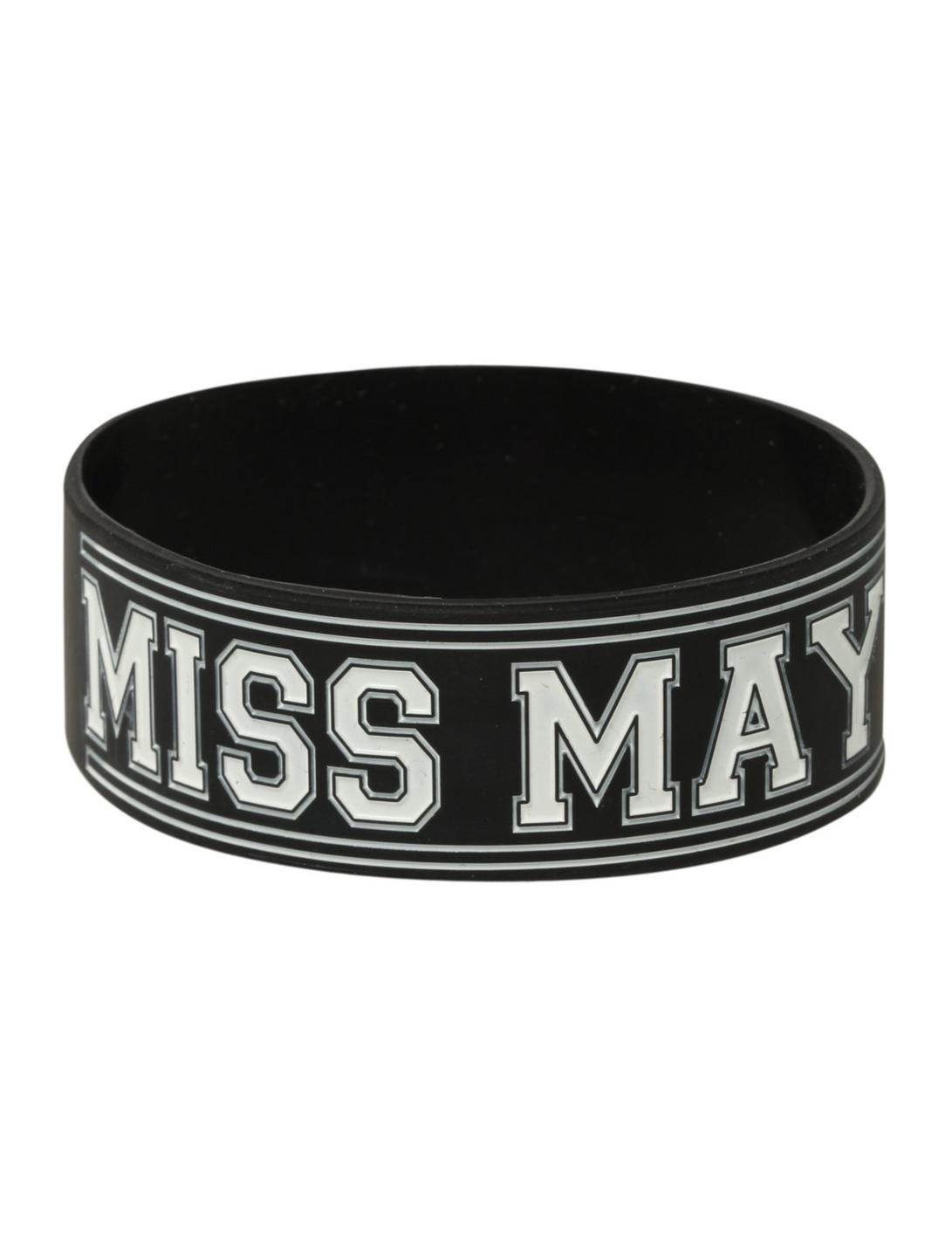 Miss May I Troy Ohio Rubber Bracelet, , hi-res