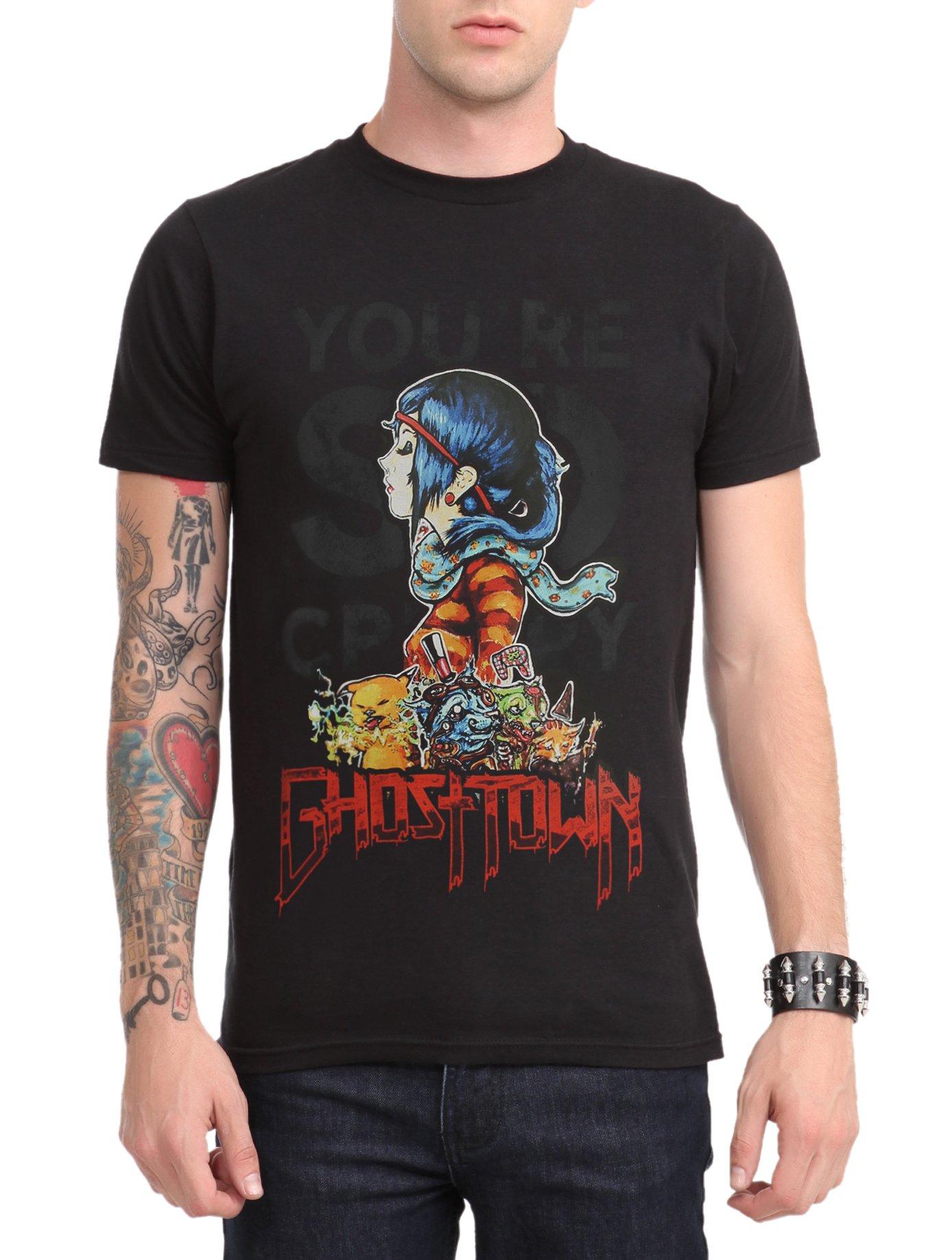 Ghost Town Creep T-Shirt, BLACK, hi-res