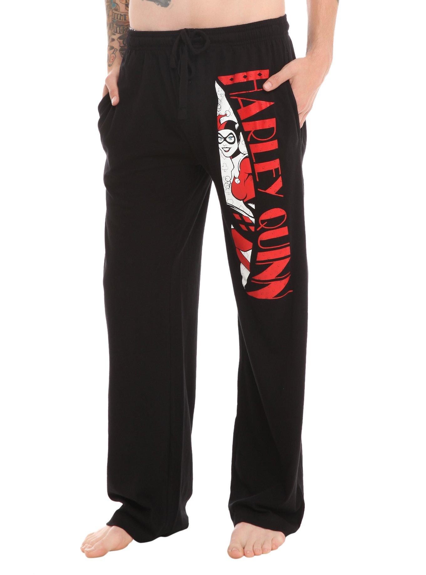 DC Comics Harley Quinn Guys Pajama Pants, , hi-res