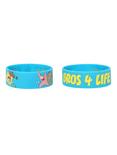 SpongeBob SquarePants Bros 4 Life Rubber Bracelet 2 Pack, , hi-res