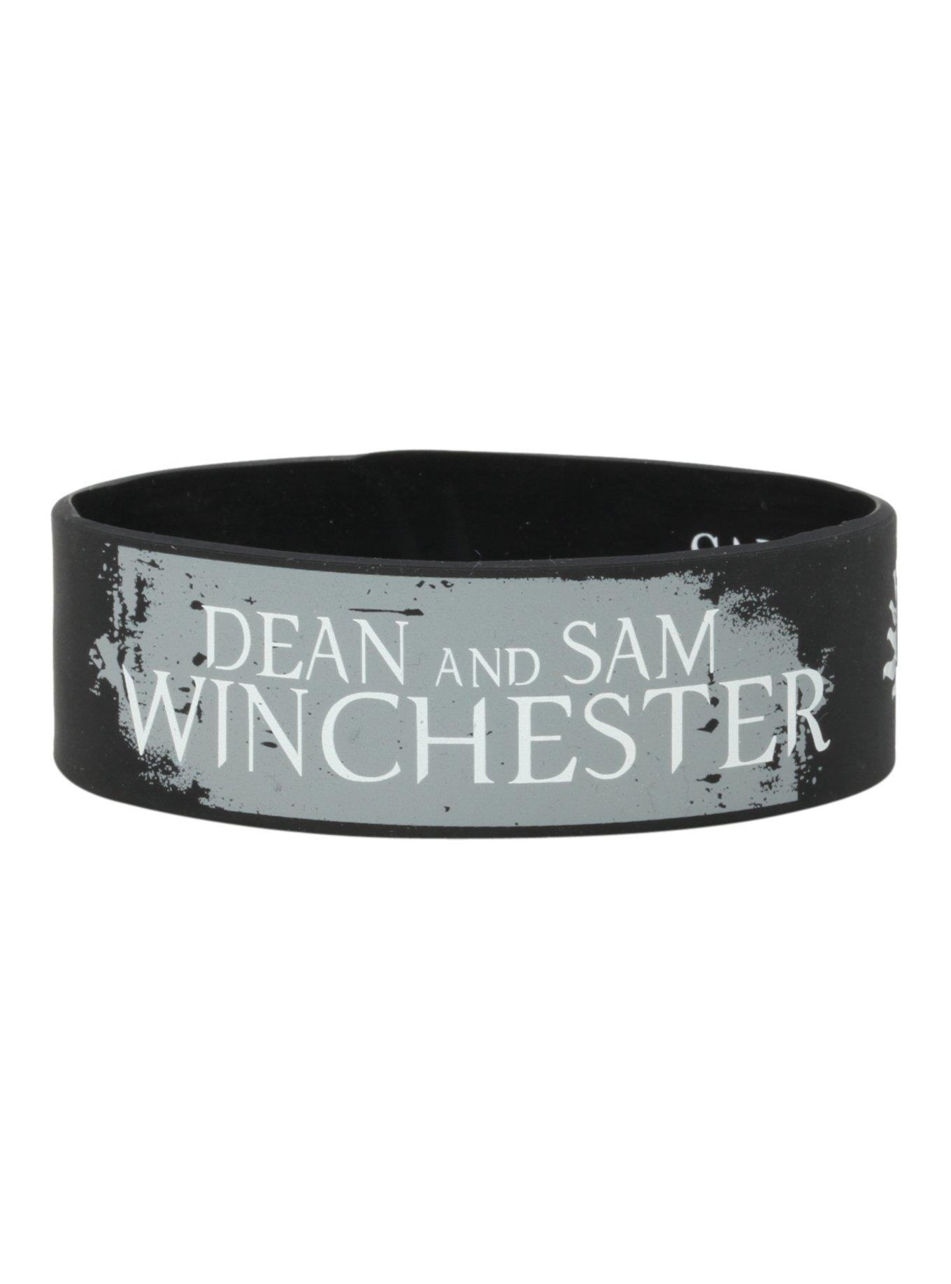 Supernatural Dean & Sam Rubber Bracelet, MULTI, hi-res