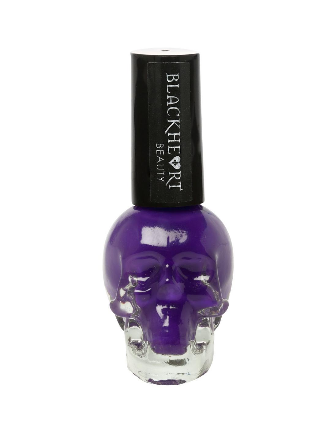 Blackheart Purple Grape Nail Polish, , hi-res