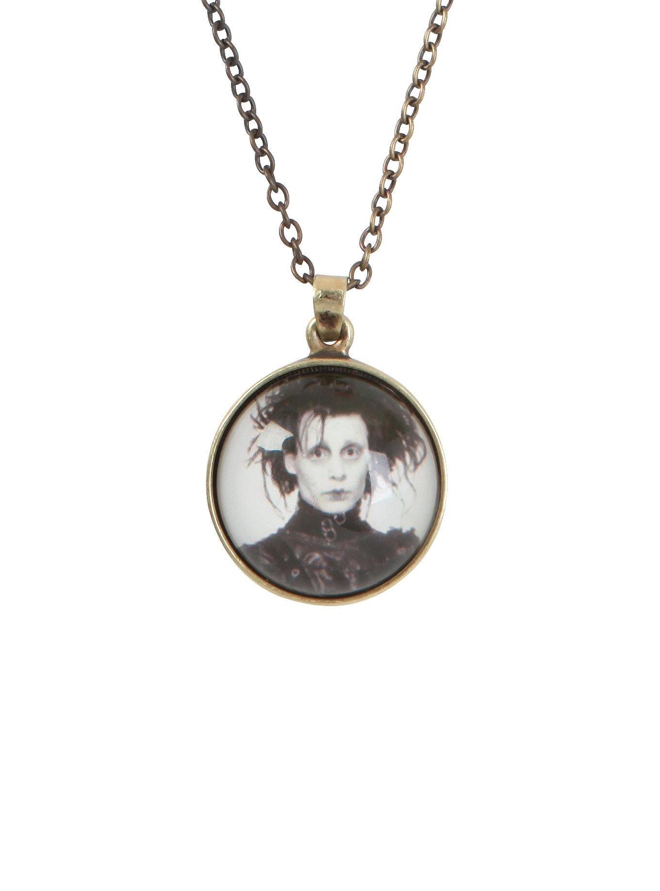 Edward Scissorhands Pendant Necklace, , hi-res