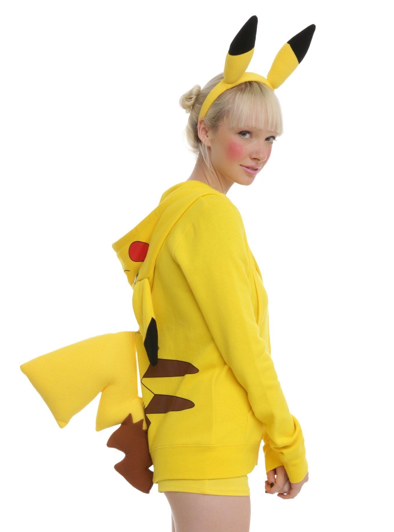 Pokemon Pikachu Onesie Halloween Cosplay Costumes - Ghibli Store