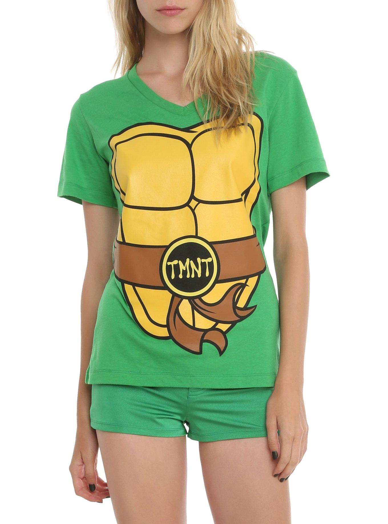 Teenage Mutant Ninja Turtles Costume Girls T-Shirt, BLACK, hi-res