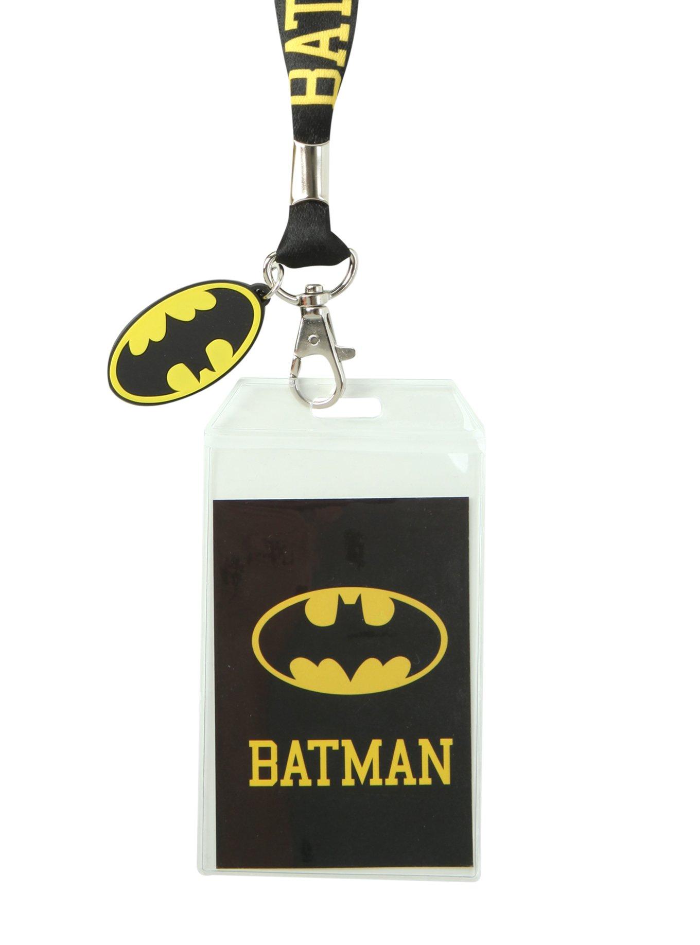 DC Comics Batman Logo Reversible Lanyard, , hi-res