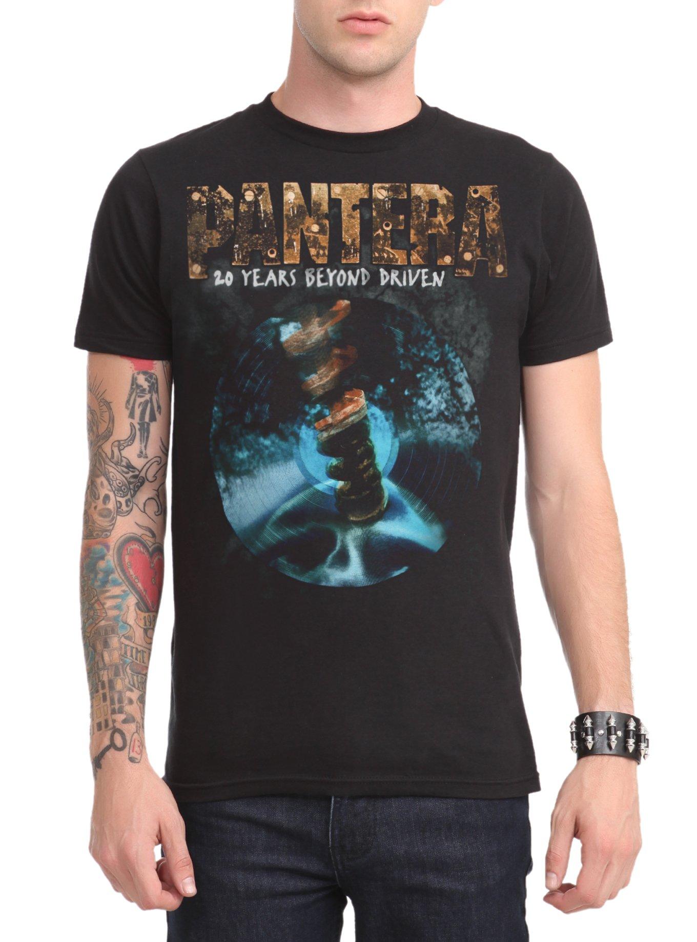 Pantera 20 Years Beyond Driven T-Shirt, BLACK, hi-res