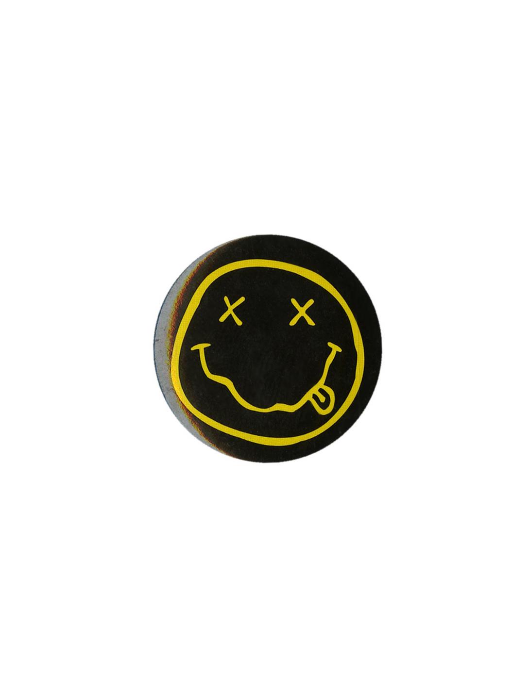 Nirvana Smiley Pin, , hi-res