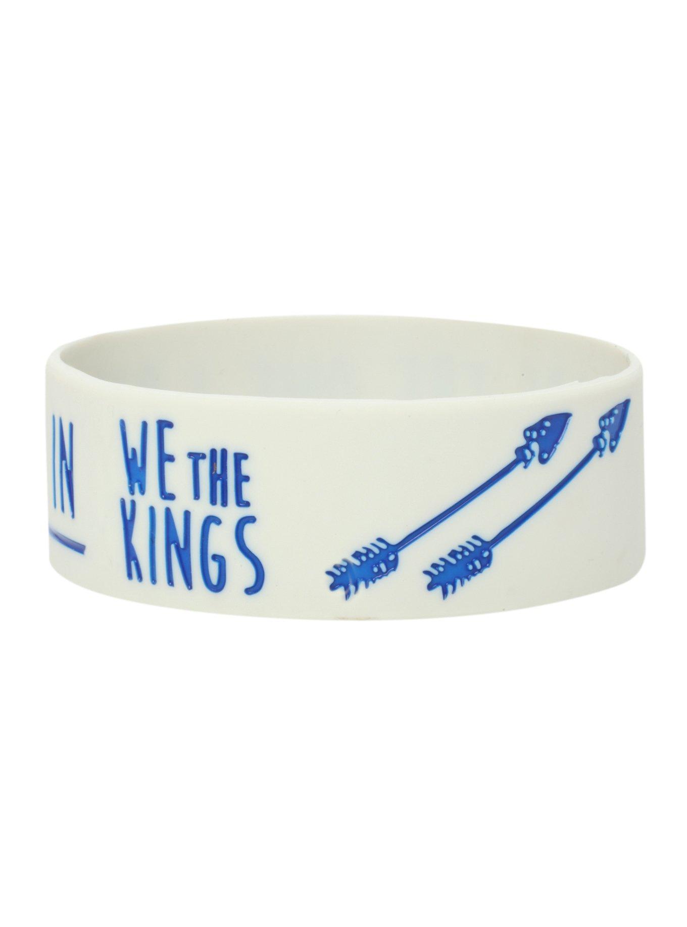 We The Kings Believe Rubber Bracelet, , hi-res