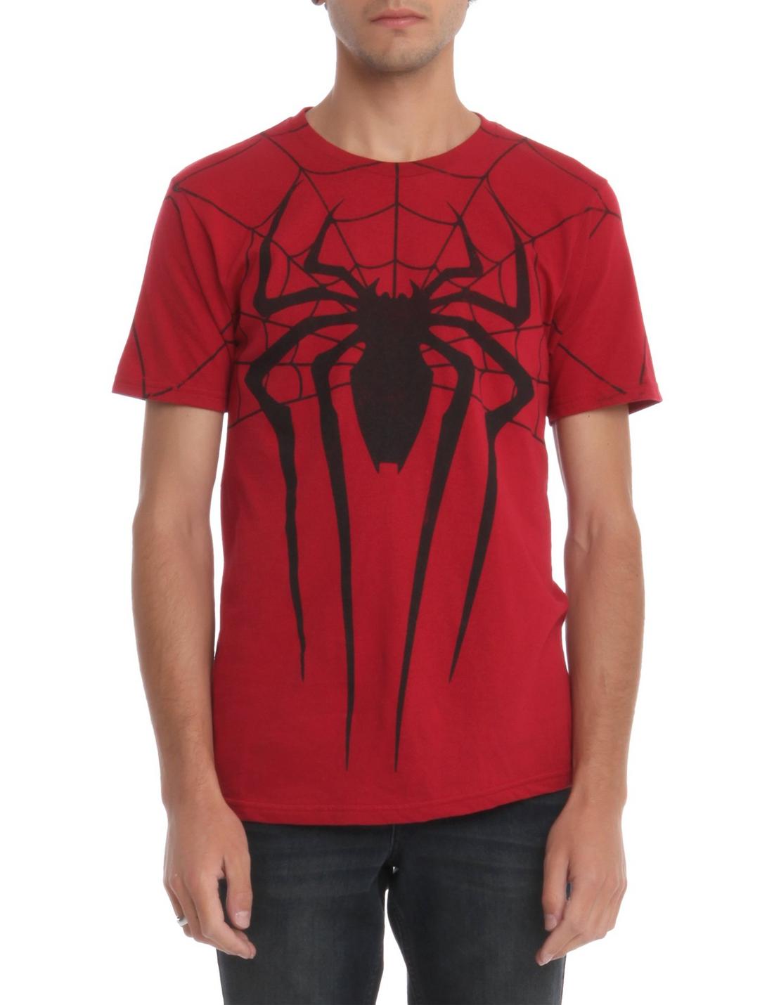 Marvel Spider-Man Web T-Shirt, BLACK, hi-res