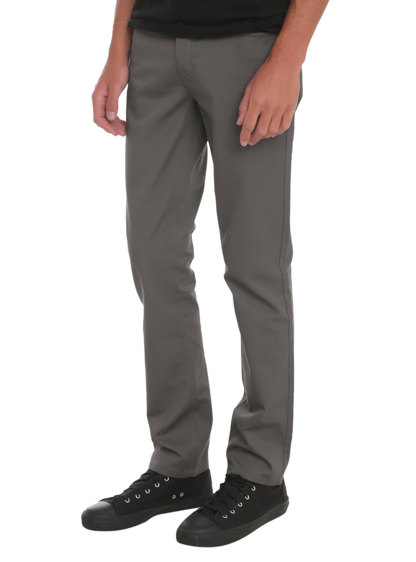 XXX RUDE Grey 5-Pocket Workwear Pants