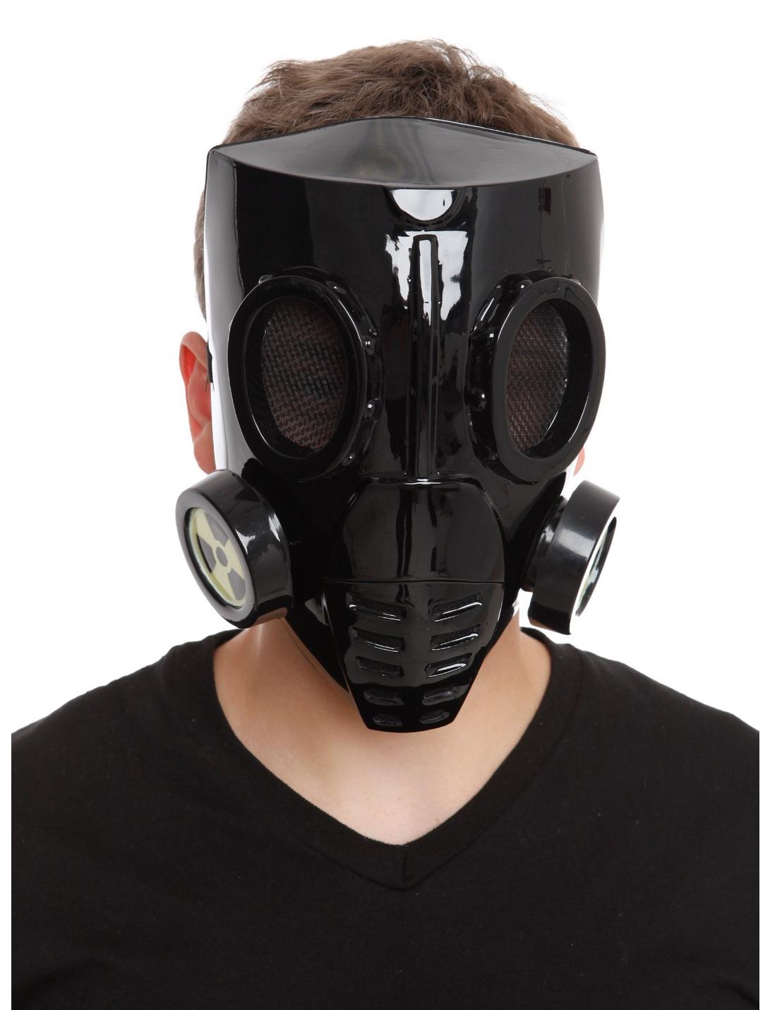 Gas Mask Black Mask, , hi-res