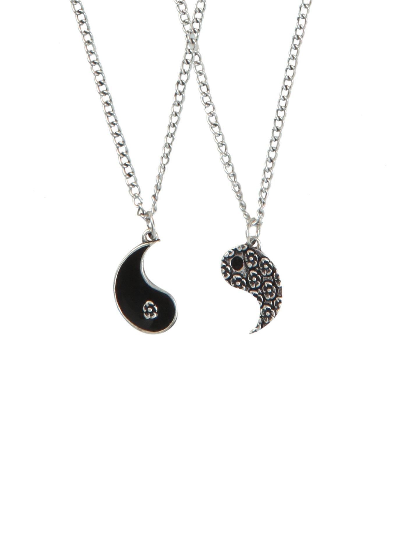 LOVEsick Floral Yin-Yang Necklace 2 Pack, , hi-res