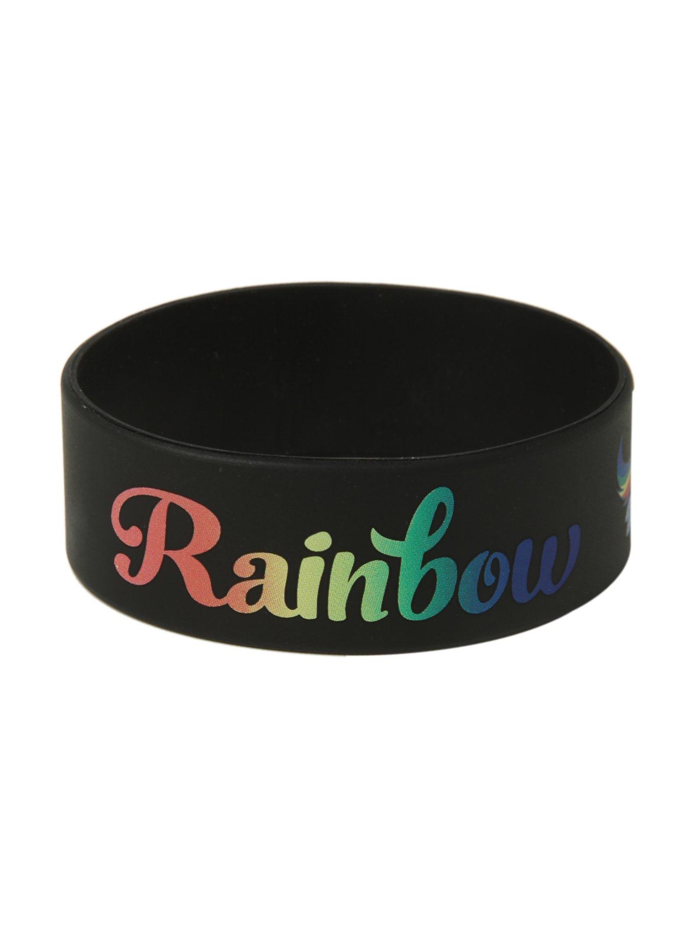 My Little Pony Rainbow Dash Rubber Bracelet, , hi-res