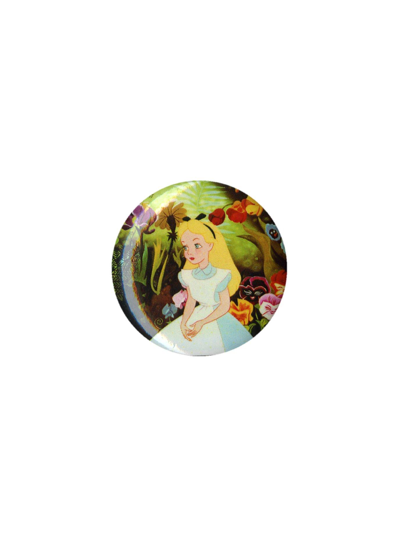 Disney Alice In Wonderland Flowers Pin, , hi-res
