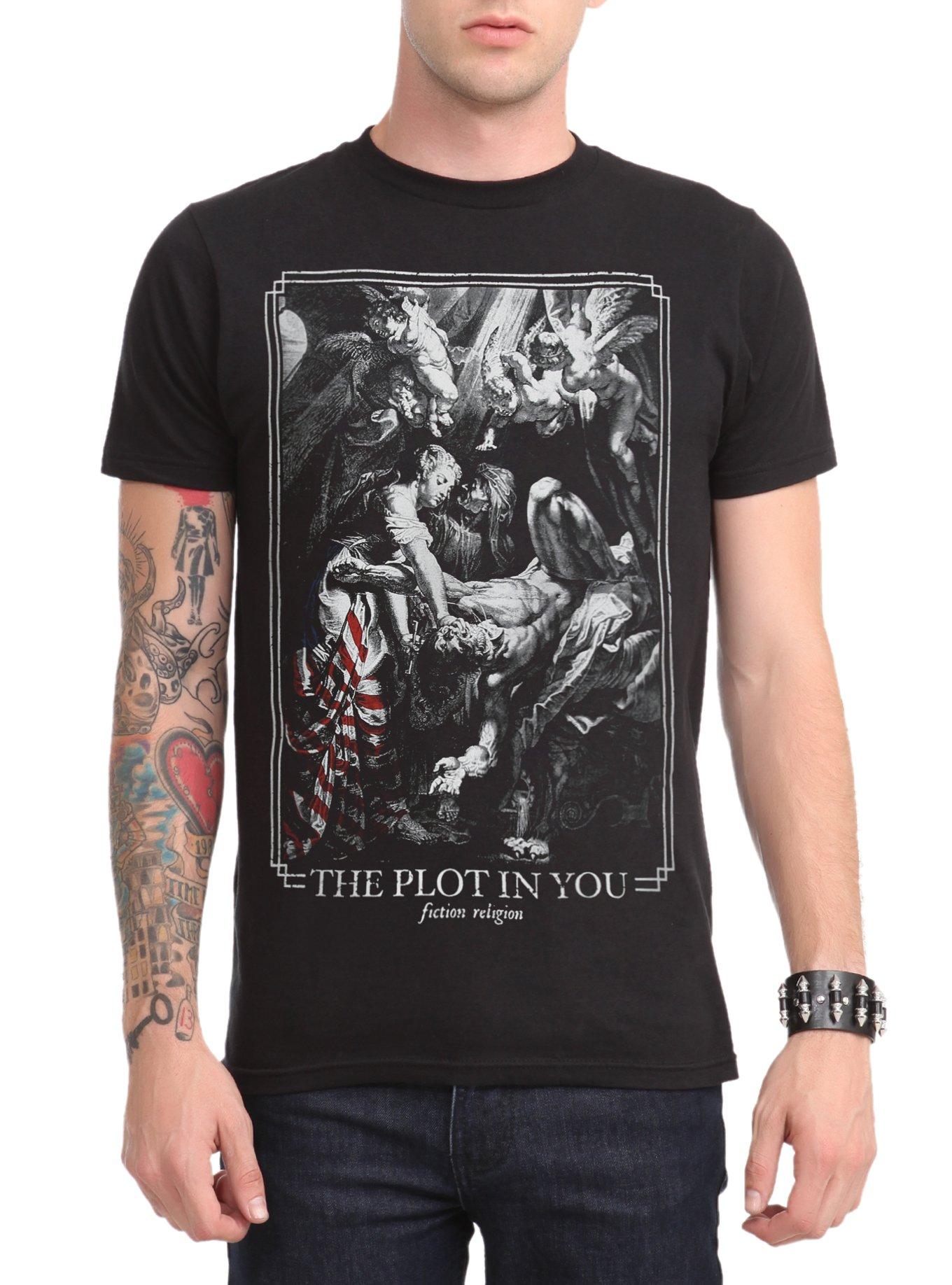 The Plot In You Fiction Religion T-Shirt, BLACK, hi-res