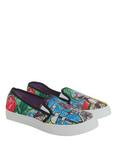 Disney Beauty And The Beast Stained Glass Slip-On Sneakers, MULTI, hi-res