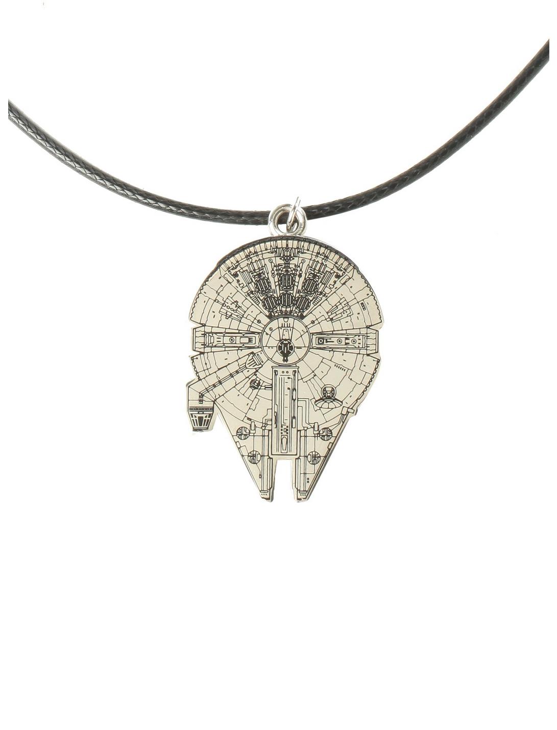 Star Wars Millennium Falcon Cord Necklace, , hi-res