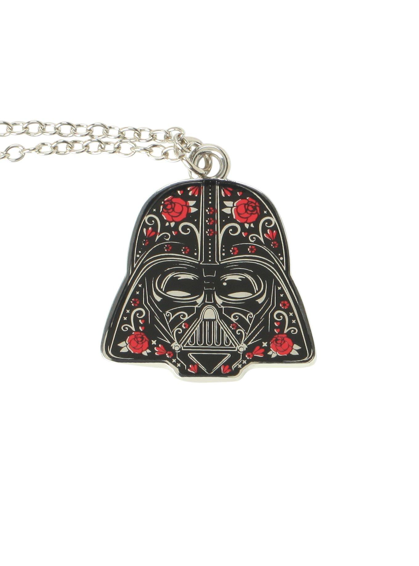 Star Wars Darth Vader Sugar Skull Necklace, , hi-res