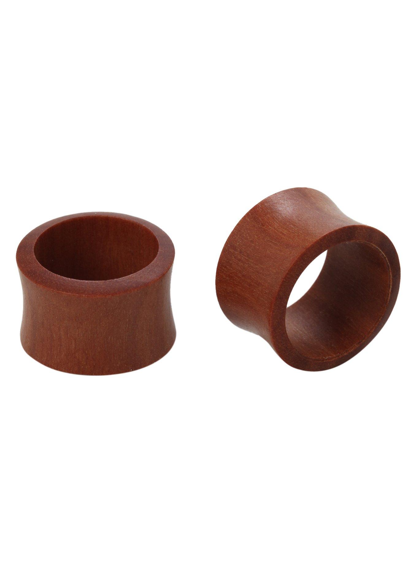 Organic Wood Eyelet Plug 2 Pack, , hi-res