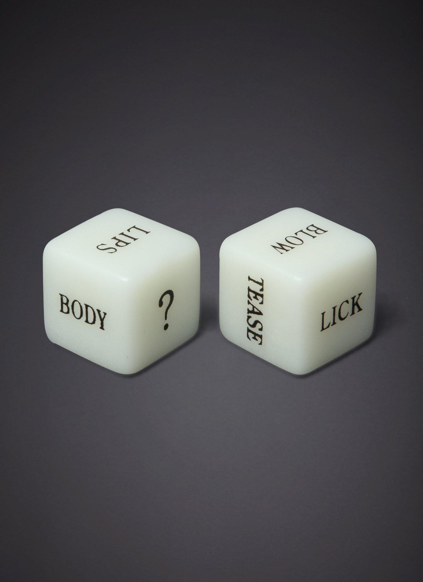 sex dice toy Glow in the Dark Sex Dice – PinkCherry main image 0