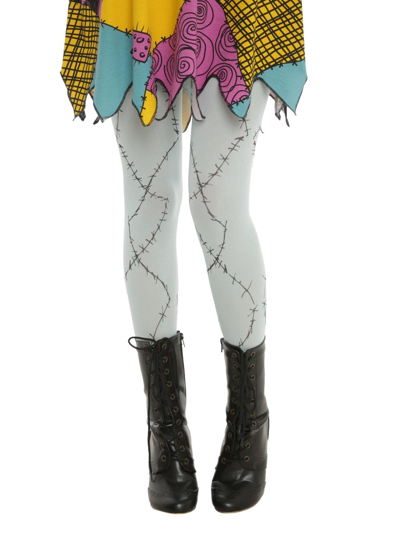 The Nightmare Before Christmas Sally Tights, , hi-res