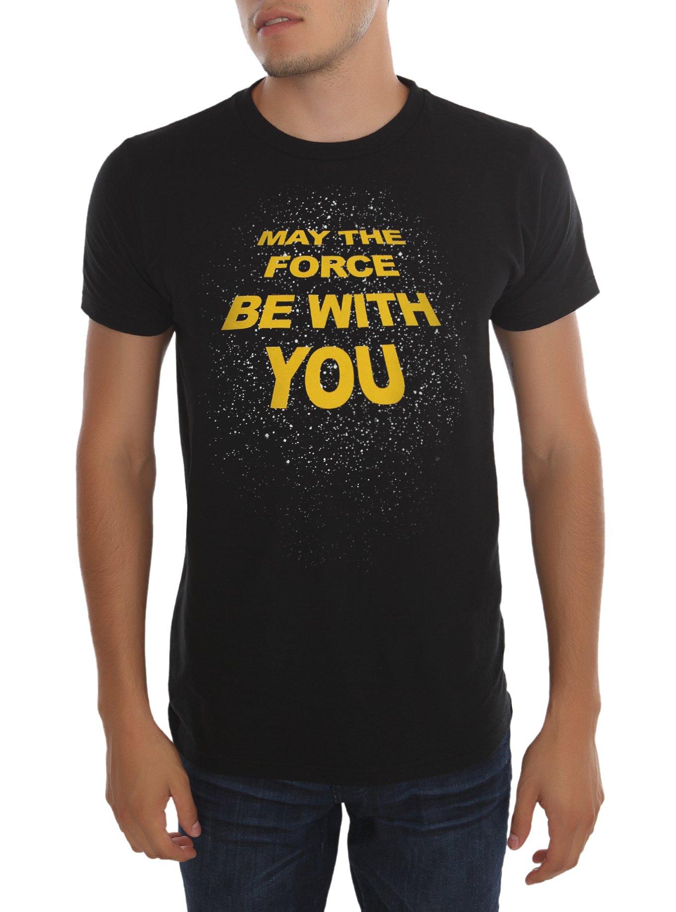 Star Wars May The Force Be With You T-Shirt, , hi-res