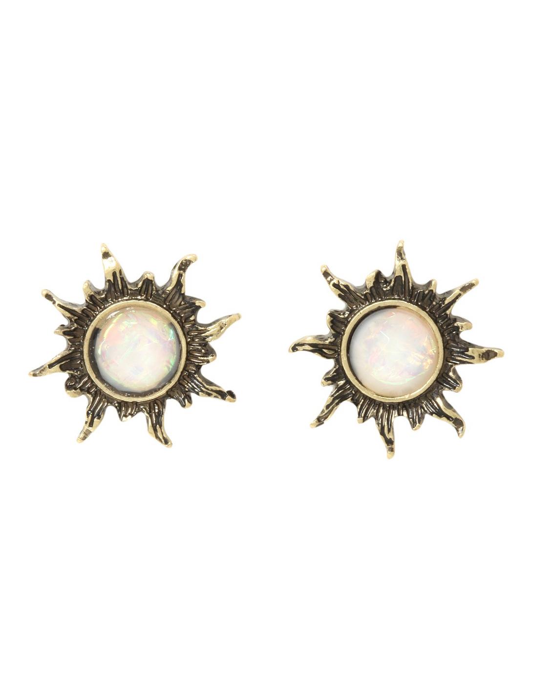 LOVEsick Opal Sun Earrings, , hi-res