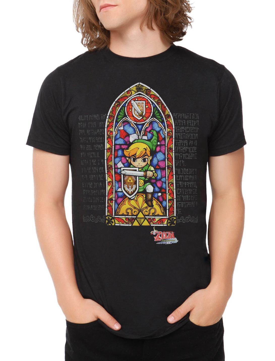 Nintendo The Legend Of Zelda: The Wind Waker T-Shirt, BLACK, hi-res