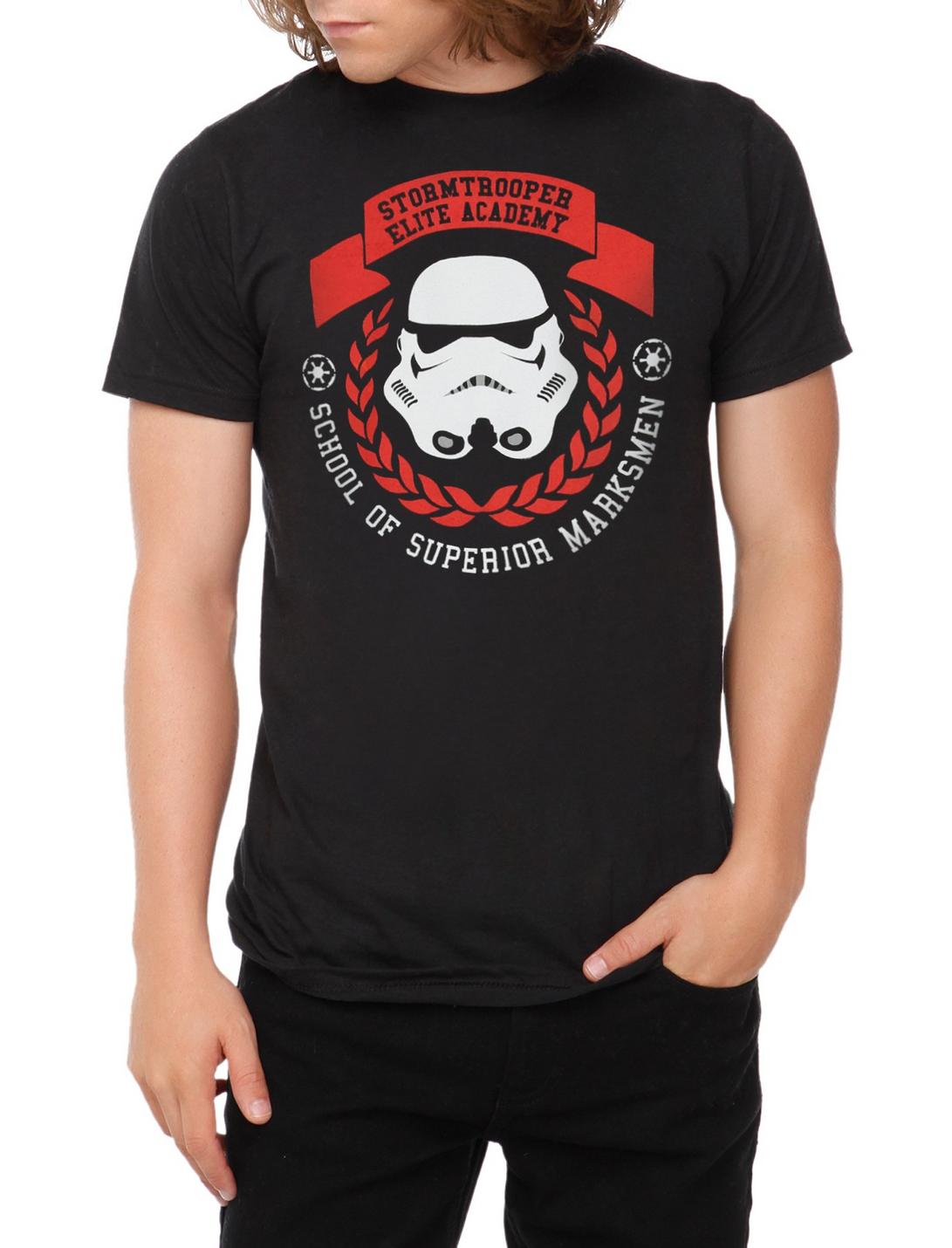 Star Wars Stormtrooper Academy T-Shirt, BLACK, hi-res