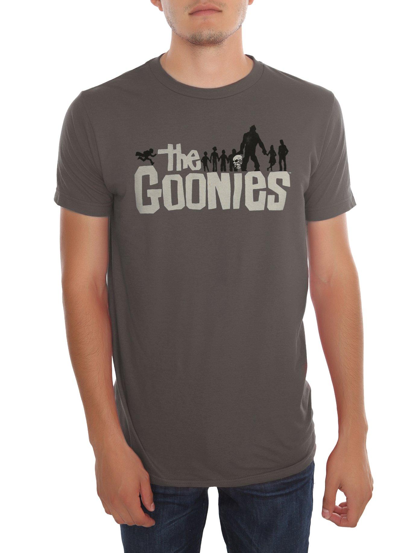 The Goonies Logo T-Shirt, BLACK, hi-res