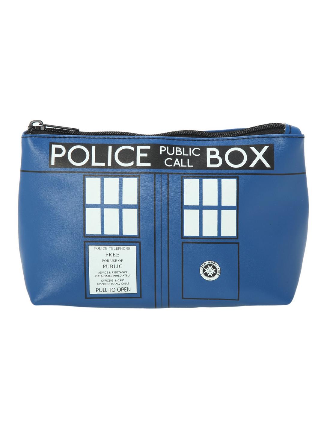 Doctor Who TARDIS Cosmetic Bag, , hi-res