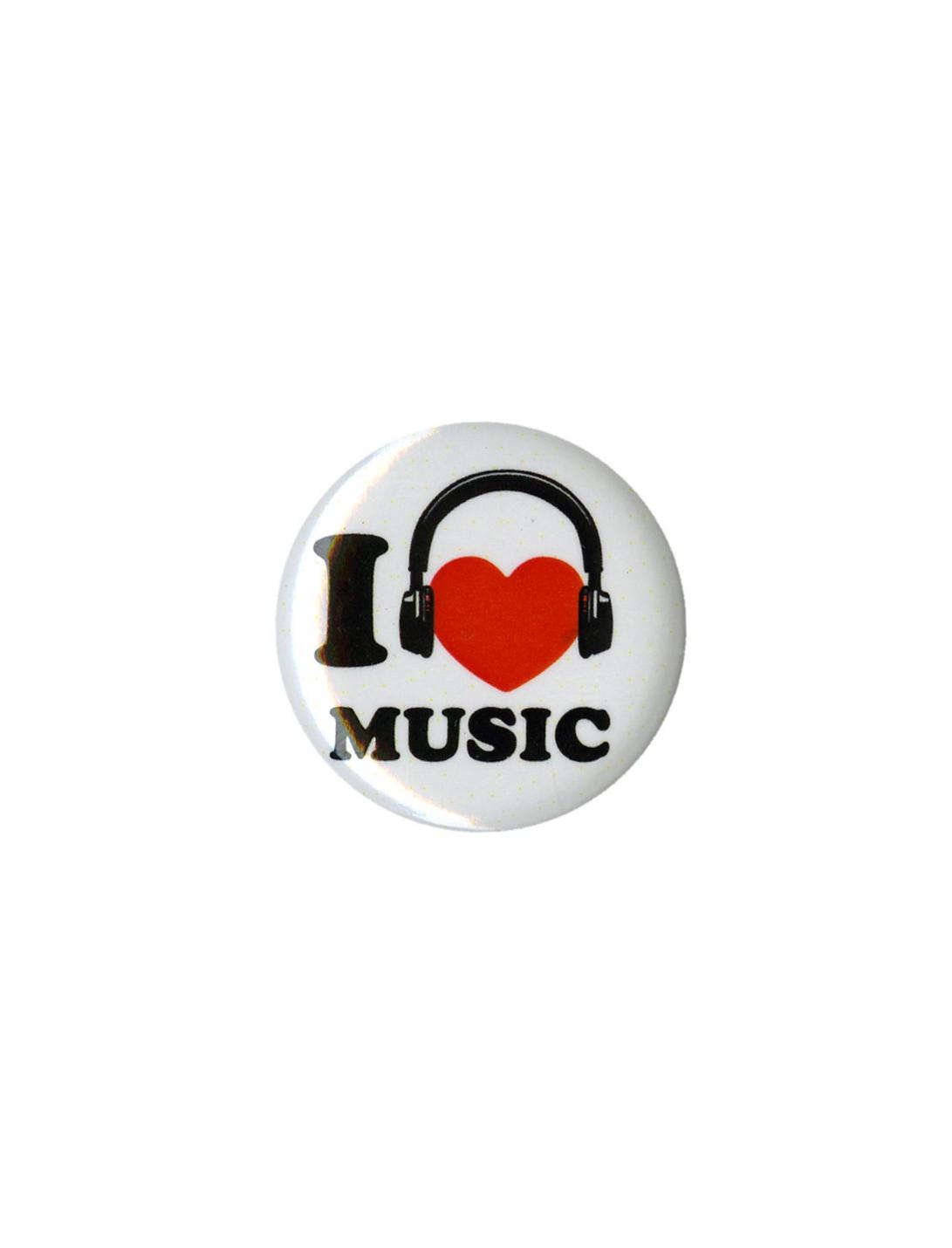 I (Heart) Music Pin, , hi-res