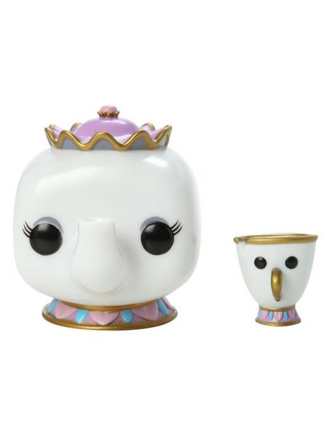 Funko Disney Beauty And The Beast Pop! Mrs. Potts & Chip Vinyl Figures |  Hot Topic