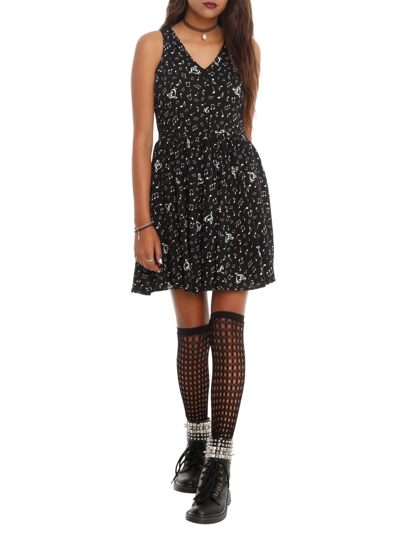 Hot topic 2025 music note dress