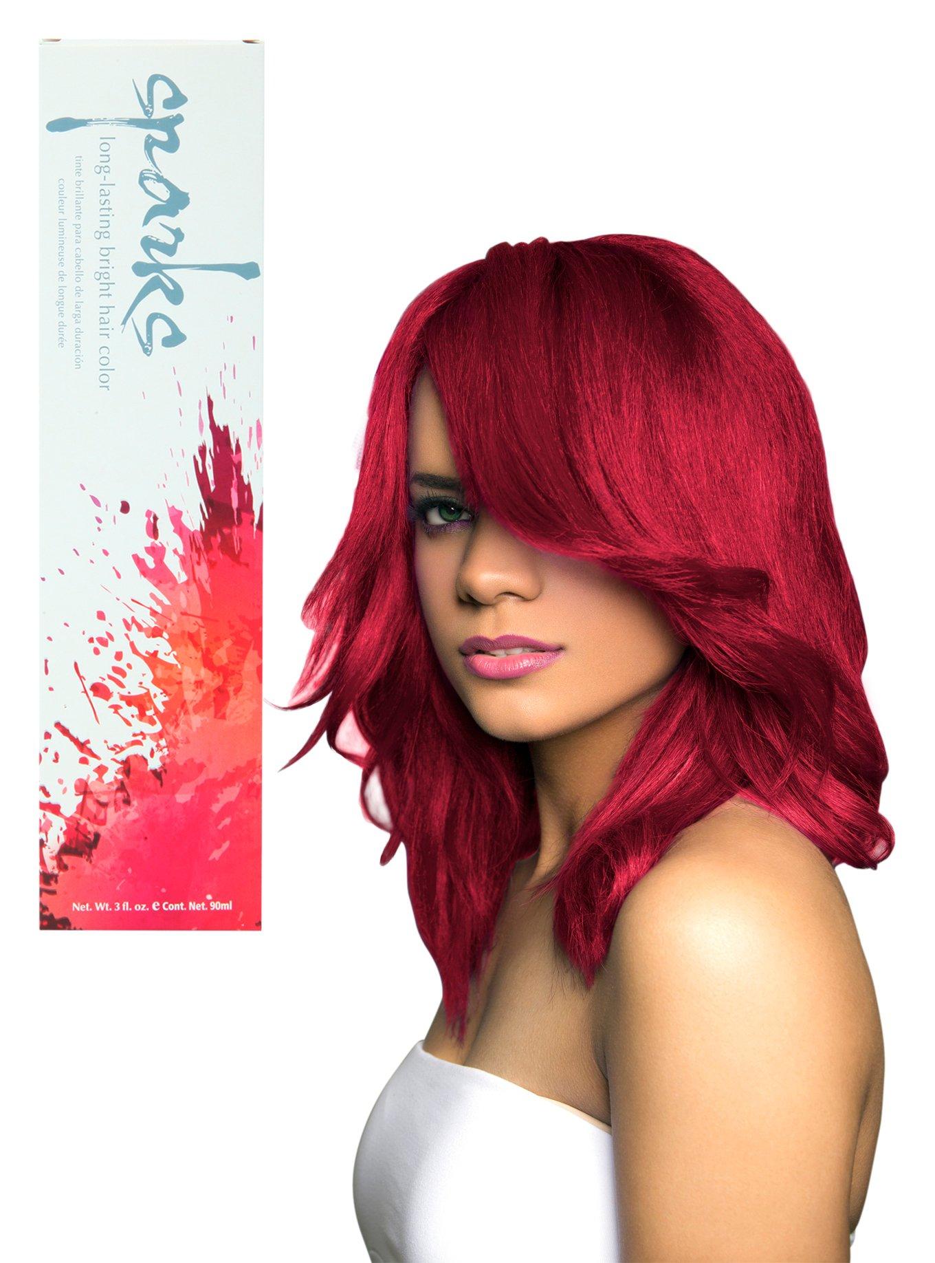 Sparks Red Hot Hair Dye, , hi-res